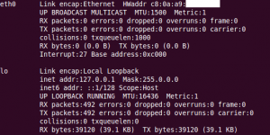 ifconfig ubuntu output